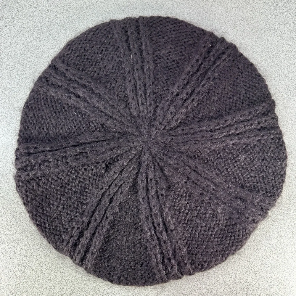 NWT‎ Wooden Ships Women's Knit Beret Plum Women's Boho
